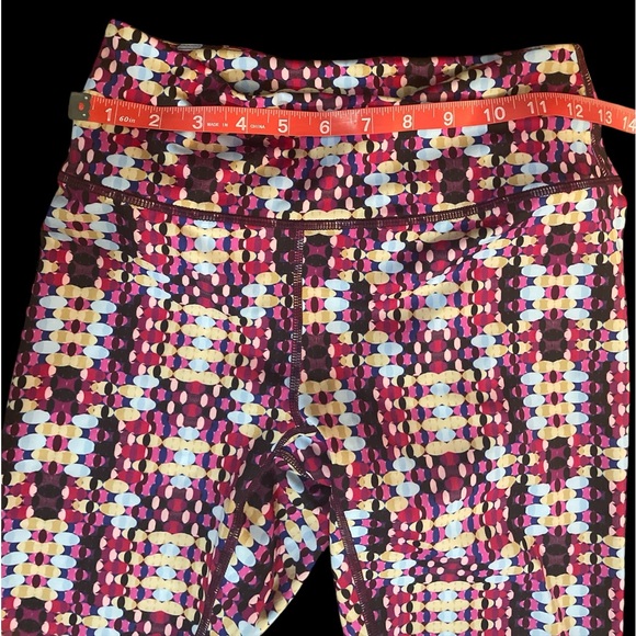 Free People movement Ashford lose control legging multicolor geometric print S - Picture 4 of 4